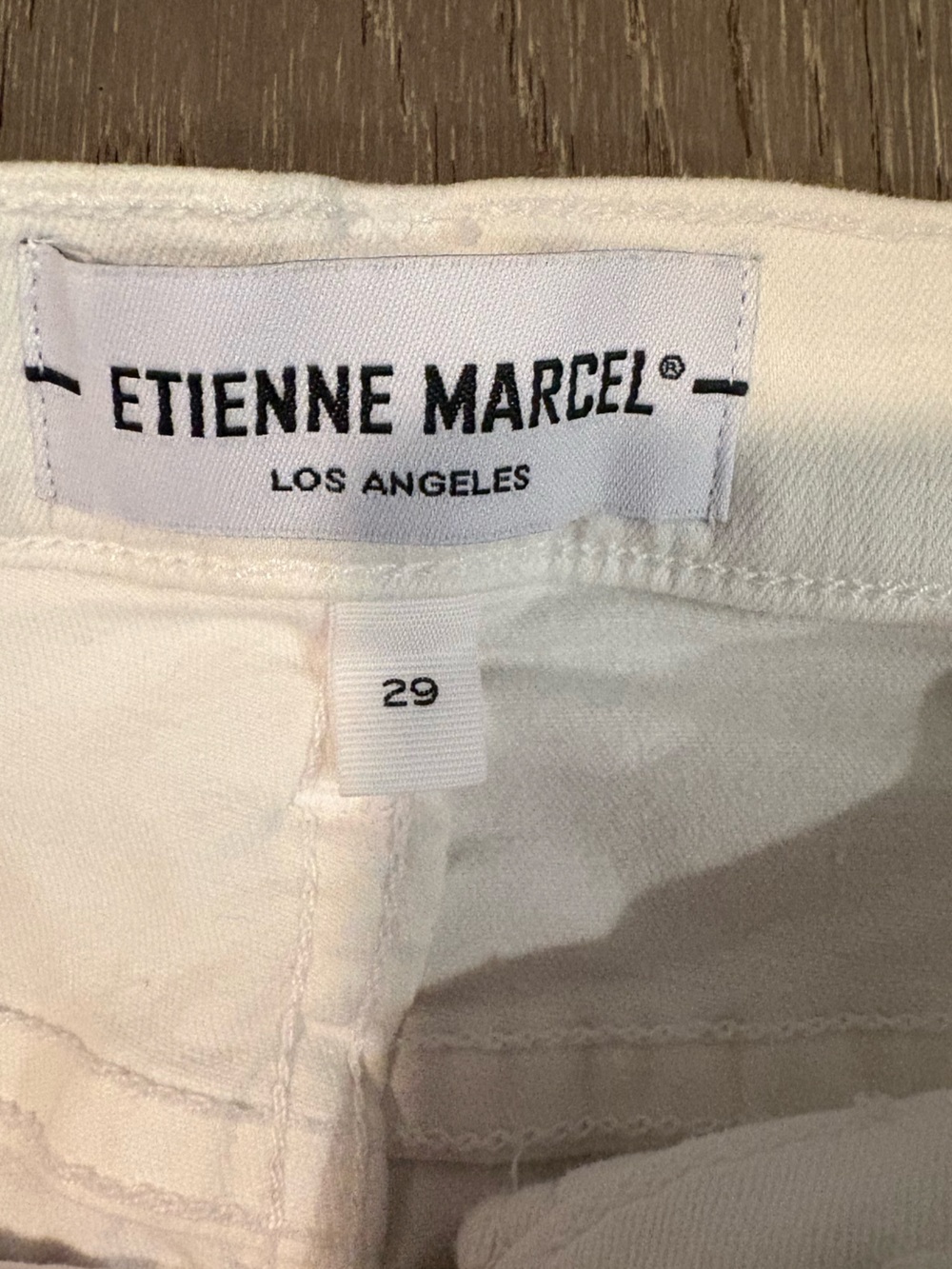 NWOT Etienne Marcel Skinny Jeans with Red Zip Accent - Picture 8 of 9